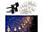 Lunartec 4er-Set Solar-LED-Lichterkette mit 20 LEDs in Glühbirnenform, 3,8 m Lunartec LED-Solar-Lichterketten in Glühbirnenform