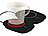 PEARL 2er-Set USB-Tassenwärmer mit Automatik- & Warmhalte-Funktion mit 55 °C PEARL USB Getränkewärmer