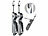 PEARL 2er-Set Elektronische Lichtbogen-Klappfeuerzeuge, USB-Anschluss PEARL Elektronische Lichtbogen-Stabfeuerzeuge