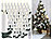 Lunartec 60er-Set LED-Weihnachtsbaumkerzen mit täuschend echter Flamme, weiß Lunartec Kabellose, dimmbare LED-Weihnachtsbaumkerzen mit Fernbedienung und Timer