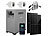 revolt Solaranlagen-Set: Mikroinverter, 2 Solarmodule, Akku, 2 smarte Stecker revolt Solaranlagen-Sets: Mikroinverter mit Solarmodul, Akkuspeicher & Smart-Meter