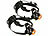 KryoLights 2er-Set Akku-Stirnlampen, Gesten-Steuerung, Cree-T6-LED, 580 Lumen KryoLights Akku-Stirnlampen