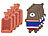 infactory 4er-Set Kinder-Wärmflaschen mit Teddybär-Bezug, 1 Liter infactory Kinder-Wärmflaschen mit Bezügen
