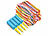 PEARL 4 Doppelhub-Luftballonpumpen mit 400 bunten Modellier-Ballons PEARL Modellierballons mit Ballon-Pumpen