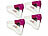 Your Design 4er-Set Radiusschneider 10 mm, für Papier, Grußkarten & Co. Your Design Eckenrunder
