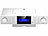 VR-Radio Unterbau-Küchenradio DAB+/UKW, RDS, Wecker, Timer, LCD-Display, AUX VR-Radio Küchenradios mit DAB+ und FM 