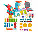 Playtastic 51-teiliges Knete-Set, Eis-, Nudel- & Burgermaschine Playtastic Knete-Sets