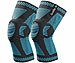 Speeron 2er-Set komprimierte Kniebandagen,Größe M,mit Gel-Pads&Stabilisatoren Speeron Komprimierten Kniebandage mit Gel-Pads und Stabilisatoren
