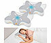 newgen medicals 2er-Set Memory-Foam-Kopfkissen für Seiten-, Rücken- und Bauchschläfer newgen medicals Bauch-, Rücken- und Seitenschläferkissen