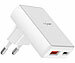 revolt Flaches USB-Netzteil mit USB-C PD 30 W, USB-A Quick Charge 18 W revolt Flache USB-Wandnetzteile mit USB-A und USB-C, PD und QC 
