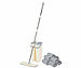 Sichler Haushaltsgeräte Wischmopp mit Doppelkammer-Putzeimer, 8 Wischpads, Edelstahlgriff Sichler Haushaltsgeräte Bodenwischer mit Abstreifer