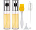 Rosenstein & Söhne 2er-Set Essig-und Öl-Sprüher für Grill, Braten, Kochen, Glas, 100 ml Rosenstein & Söhne Essig- & Öl-Sprüher 
