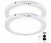 Luminea 2er-Set LED-Akku-Decken- & Wandleuchte, Bewegungssensor, Fernbedienung Luminea LED Decken- und Wandleuchten mit Bewegungsmelder