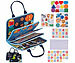 Playtastic Kinder-Motorik-Spielbuch mit 8 Seiten, 5 Motivkarten und Zubehör Playtastic Kinder-Motorik-Spielbücher mit 3D-Motiven und Spiel-Zubehör