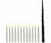 Lunartec 24er-Set schwebende LED-Kerzen mit Zauberstab-Fernbedienung, 15 cm Lunartec 