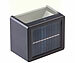 Lunartec Solar-Akku-Wandleuchte, 12 LEDs, je 25 lm warm-/tageslichtweiß, IP65 Lunartec Solar-Akku-Wandleuchten mit einstellbarem Lichtkegel