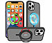 Xcase Stoßfeste Hülle für iPhone 13 Pro Max, MagSafe-komp., 360°-Ständer Xcase Stoßfeste Hüllen für iPhone 13 Pro Max, MagSafe-kompatibel, 360°-Ständer