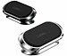Callstel 2er-Set Kfz-Handyhalterungen für Armaturen, 360° drehbar, inkl. Magnet Callstel Kfz-Magnet-Handyhalterungen zum Befestigen am Armaturenbrett, inkl. Magnete fürs Smartphone