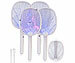 Exbuster 4er-Set 2in1-Akku-Insektenvernichter & Fliegenklatschen mit UV-LEDs Exbuster 2in1-Akku-Insektenvernichter und Fliegenklatschen