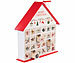 infactory Adventskalender "Haus" zum Befüllen, wiederverwendbar, Holz infactory Adventskalender zum Befüllen, Holz