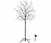 Lunartec Solar-LED-Deko-Kirschbaum mit 152 beleuchteten Blüten, 150 cm, IP44 Lunartec Solar-LED-Deko-Kirschbaum, spritzwassergeschützt