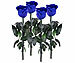 St. Leonhard 4er-Set Infinity-Rosen "blau" mit Stiel, 3 - 5 Jahre haltbar, 28 x 5cm St. Leonhard Infinity-Rosen