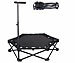 Speeron Klappbares Fitness-Trampolin für Erwachsene, Halte-Griff, 106 cm Ø Speeron Klappbare Fitness-Trampoline mit Halte-Griffen 
