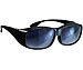 PEARL Überzieh-Sonnenbrille "Day Vision" für Brillenträger, UV 380 PEARL Kontrastverstärkende Überzieh-Sonnenbrillen
