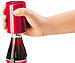 PEARL Ultrapraktischer Flaschenöffner 'push2open' (Kapselheber) PEARL Pop-Up-Bieröffner