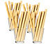 Rosenstein & Söhne 48 Bambus-Trinkhalme 130 mm, wiederverwendbar, mit Reinigungsbürste Rosenstein & Söhne
