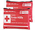 PEARL 2er-Set mobile Erste-Hilfe-Taschen, wasserabweisend, je 24-teilig PEARL Mobile Erste-Hilfe-Taschen
