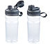 Speeron 2er-Set BPA-freie Sport-Trinkflaschen, 700 ml, auslaufsicher Speeron Sport-Trinkflaschen für Fahrrad-Halterungen