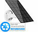 revolt Universal-Solarpanel für Akku-IP-Kameras Versandrückläufer revolt Solarpanele mit Micro-USB-Anschluss für Akku-Überwachungskameras