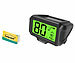 Lescars Funk-OBD2-Geschwindigkeitsmesser mit Solar-LCD-Display, 12 Volt Lescars Funk-OBD2-Geschwindigkeits-, Batteriespannungs- & Kühlmitteltemperatur-Anzeigen mit Solar