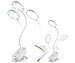 Lunartec Lampada da lettura a batteria con supporto a morsetto, dimmerabile, 238 lm, 1.200 mAh. Lunartec lampade da lettura touch a batteria con morsetto e collo d'oca disponibile su eMall