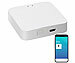 Luminea Home Control WLAN-Gateway mit Bluetooth-Mesh für ELESION- und Smart-Life-Geräte Luminea Home Control WLAN-Gateways mit Bluetooth
