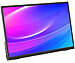 auvisio Mobiler 15,6"/39,6 cm-IPS-Superslim-Monitor, Full HD, Metall. Standfuß auvisio Ultradünner Full-HD-Monitore