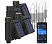 Royal Gardineer 4er-Set WLAN-Bewässerungscomputer, Solarpanel, App, 4x Bodensensor Royal Gardineer WLAN-Bewässerungscomputer mit App, integriertem Solarpanel und Bodensensor