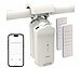 Luminea Home Control 2er-Set Smarter 3in1-Vorhangmotor, Akku, Bluetooth, Fernbedienung, App Luminea Home Control Smarter 3in1-Universal-Vorhangmotoren mit App, Timer und Fernbedienung 