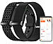 newgen medicals Smartes Fitnesstracker-Armband mit App, 150 mAh, bis 20 Tage, IP68 newgen medicals Smarte Fitnesstracker-Armbänder mit App