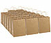 infactory 40er-Set Kraftpapier-Geschenktüten mit Henkel, 27 x 12 x 21 cm infactory Kraftpapier-Geschenktüten