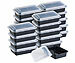 Rosenstein & Söhne 40er-Set Lebensmittel-Boxen mit Deckeln, 800 ml Rosenstein & Söhne Lunchbox-Sets
