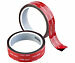 AGT 2er Set Industrie Acryl Doppelklebebänder, 2,5cm x 3m, 27,5 kg pro Met AGT Hochleistungs-Acryl-Klebebänder, wasserfest, schwarz