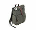 Xcase Rolltop-Business-Rucksack mit großem Eck-Reißverschluss, 22 l, grün Xcase Rolltop-Canvas-Rucksäcke mit gepolstertem Laptop-Fach und Eck-Reißverschluss