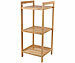 Rosenstein & Söhne Bambus-Standregal mit 3 Ablagen, 30 x 30 x 70 cm, bambus Rosenstein & Söhne Bambus-Standregale