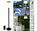 Lunartec Ultrahelle Solar-LED-Tisch & Stehleuchte mit Fernbedienung, CCT, 400lm Lunartec Solar-LED-Tisch- & Stehleuchten mit CCT-Funktion