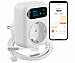 revolt WLAN-Steckdosen-Thermostat für Heiz- & Klimageräte, App, 2 Sensoren revolt WLAN-Steckdosen-Thermostate für Heiz- & Klimageräte, App, Sensoren
