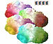 Luminea 4er-Set farbwechselnde DIY-Wolken-Leuchten, RGB-LEDs & Fernbedienu Luminea DIY-Wolken-Leuchten mit RGB-LEDs, Farbwechsel, Fernbedienung
