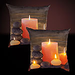 Weihnachtskissen / Dekokissen / Sofakissen mit LED-Beleuchtung