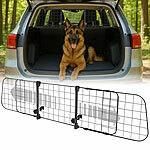 Lescars Universal Kofferraum-Trenngitter für Hunde, stufenlos verstellbar Lescars Kofferraum-Trenngitter für Hunde